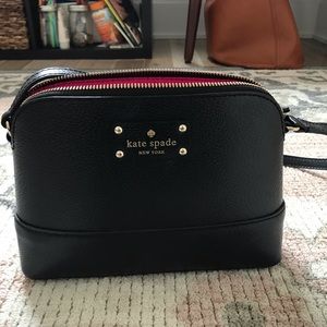 Kate Spade Black Leather Purse